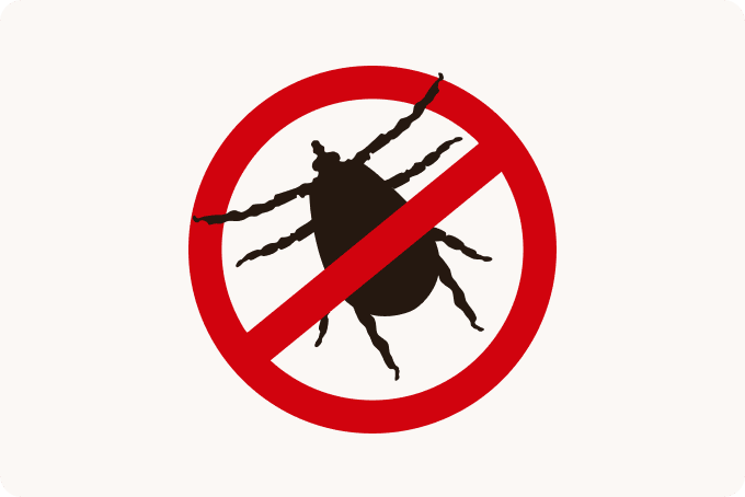 ダニの侵入阻止率99.9%