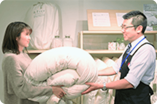 ご満足いただけたらお預かりします。