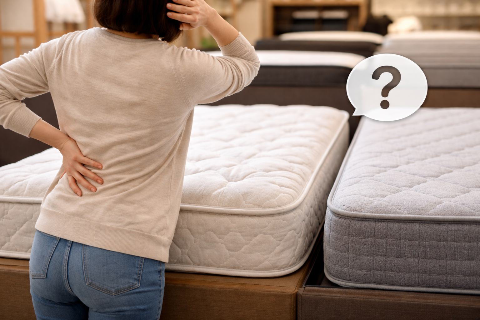 腰痛の人がやりがちな寝具の間違い